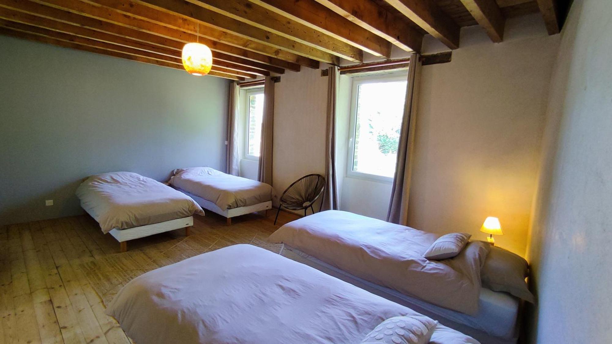Chambre D'Hote En Gite - Moulin De La Houssaie - Broceliande Guer Buitenkant foto